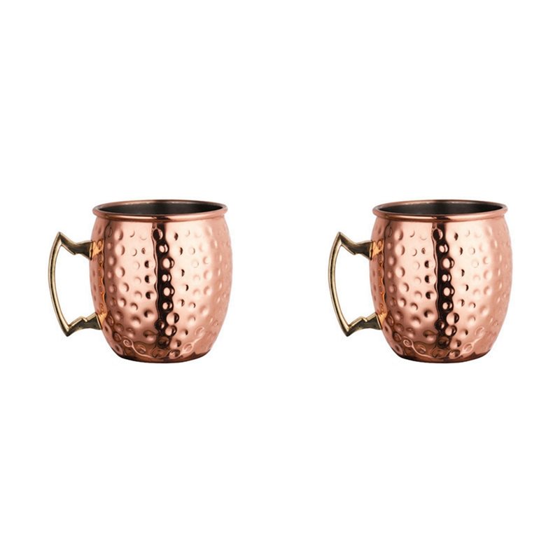 Copper Cocktail Mug - Kubek do Moscow Mule JHD 2X,