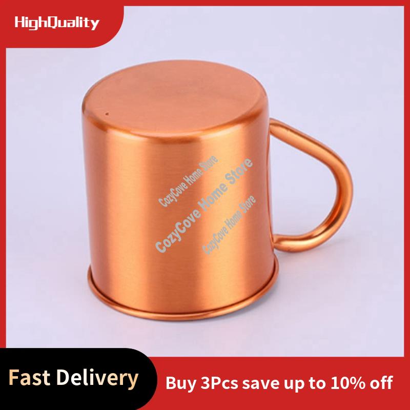 Copper Cocktail Mug - Produkty sportowe Prosty kubek z uchwytem