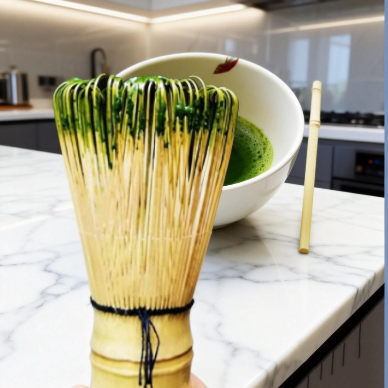 Bamboo Cutlery Set - Japoński trzepacz do herbaty matcha -