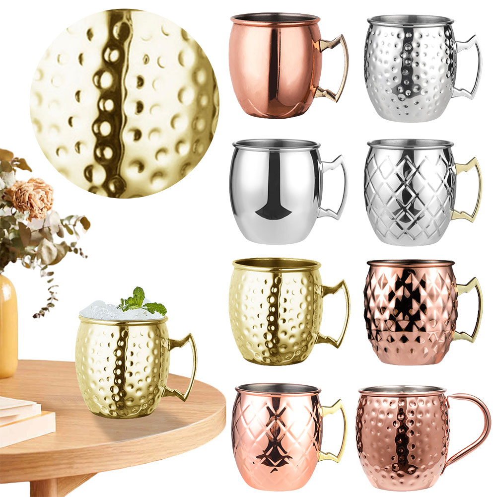 Copper Cocktail Mug - 500ML Filiżanka do wina koktajlowego Moskwa