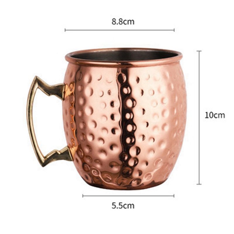 Kubek do Moscow Mule JHD 2X, z – Copper Cocktail Mug recenzja i cena