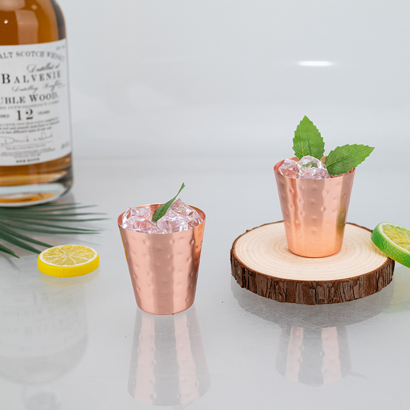 3 szt. Nowe 60ml 100% miedzian – Copper Cocktail Mug recenzja i cena