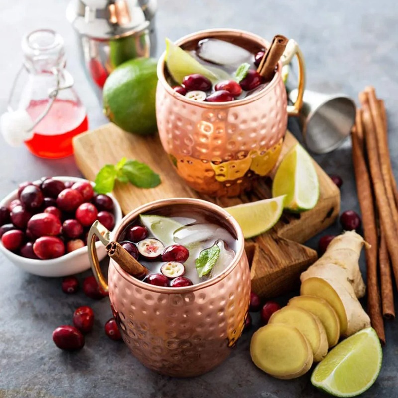 1-6 szt. Kubki do koktajli, ki – Copper Cocktail Mug recenzja i cena