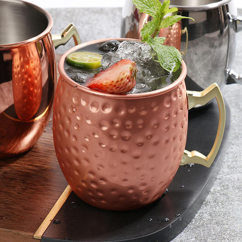1 szt. Kubek Moscow Mule ze st – Copper Cocktail Mug recenzja i cena