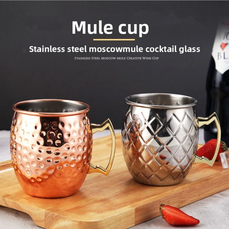 Kufel do Moscow Mule ze stali  – Copper Cocktail Mug recenzja i cena