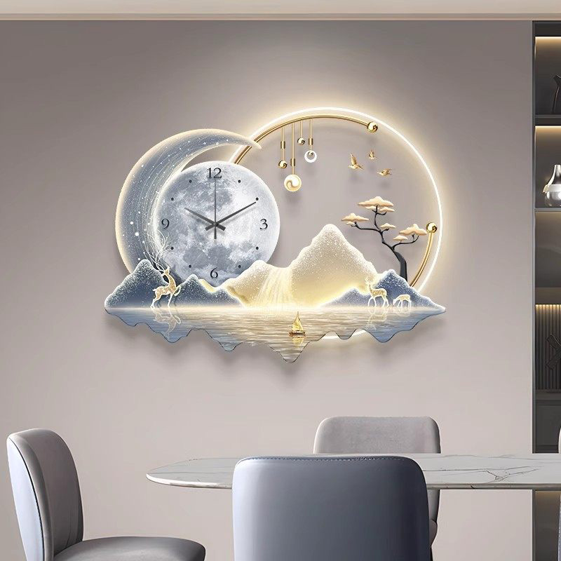 Artystyczny Zegar Ścienny LED  – Luxury Lifestyle Aesthetics recenzja i cena