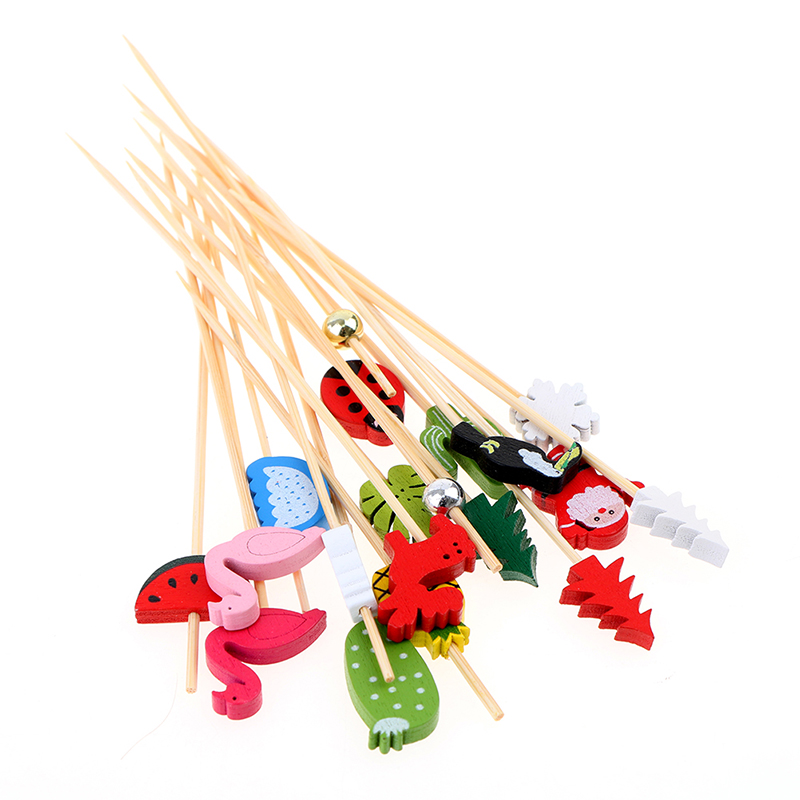 100 szt. 12cm Bambusowe Pałecz – Bamboo Cutlery Set recenzja i cena