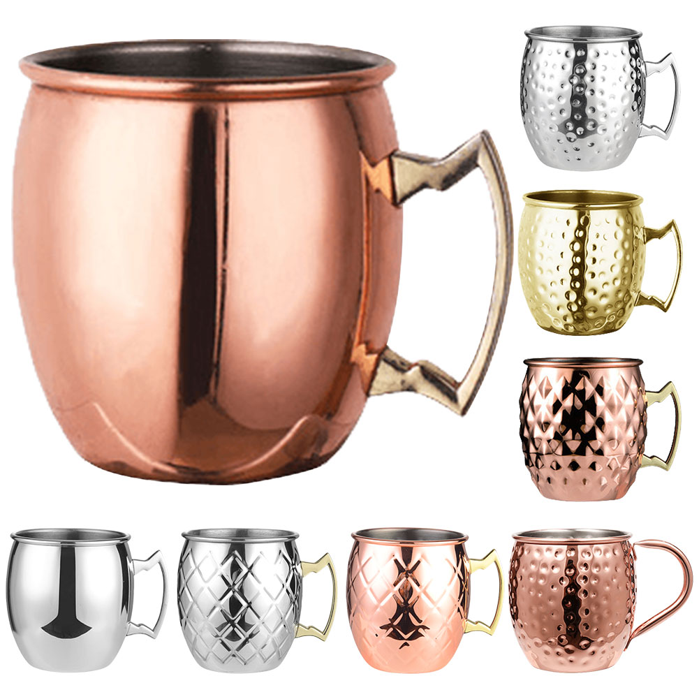 500ML Filiżanka do wina koktaj – Copper Cocktail Mug recenzja i cena
