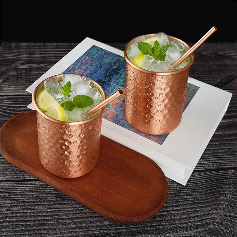 ABLU-2PC 400 ml Kubek ze stali – Copper Cocktail Mug recenzja i cena