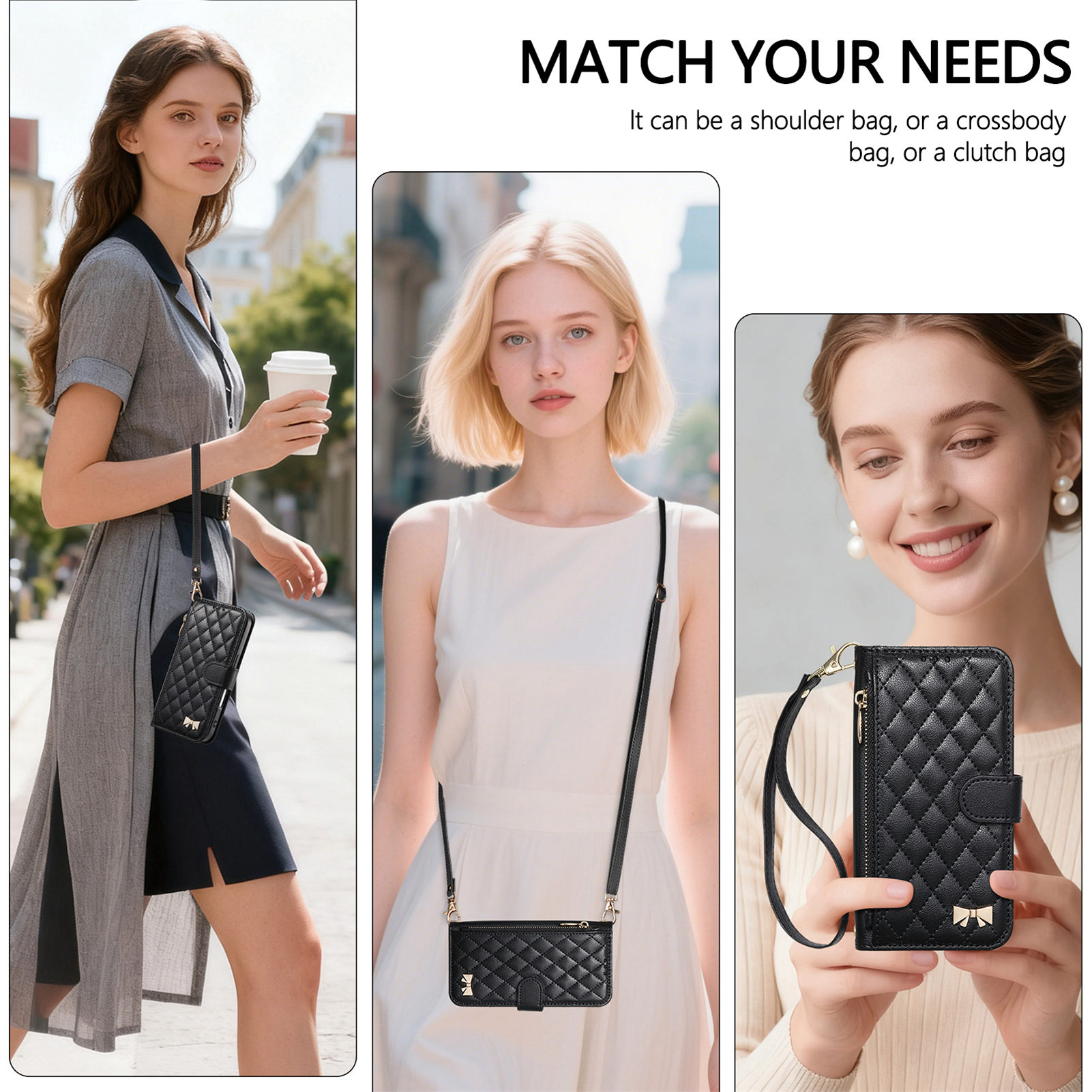 Etui na telefon z PU skóry z z – Leather Card Wallet recenzja i cena