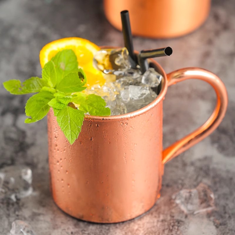 Kubek miedziany 400 ml, wytrzy – Copper Cocktail Mug recenzja i cena
