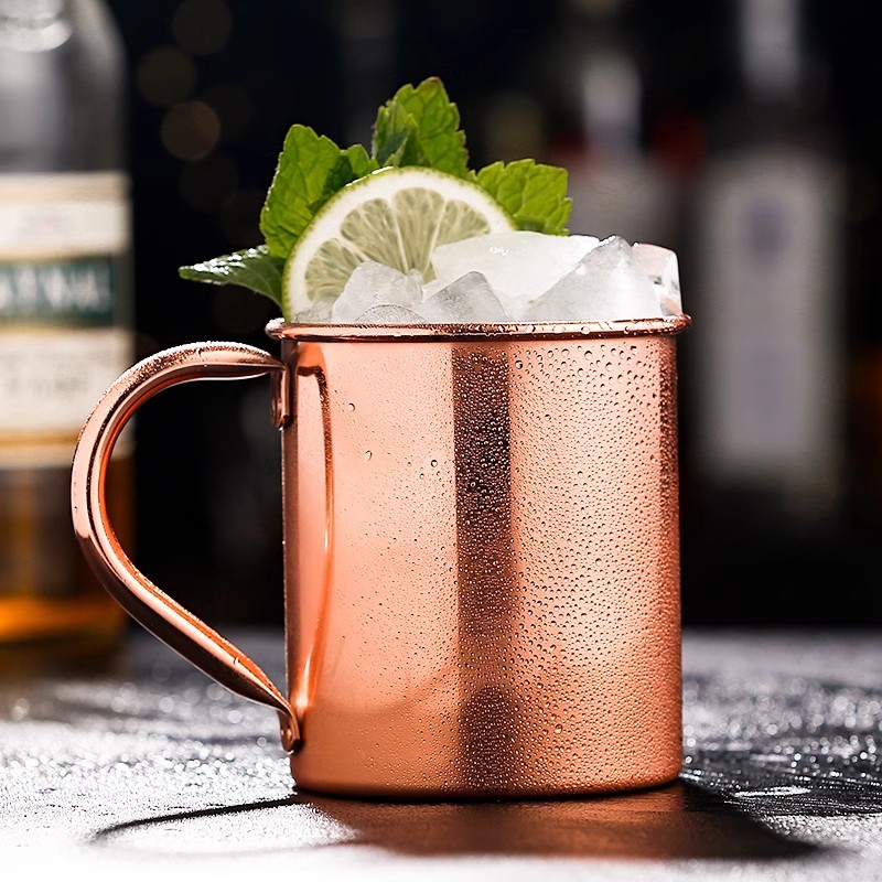 Kubek miedziany 400 ml, wytrzy – Copper Cocktail Mug recenzja i cena